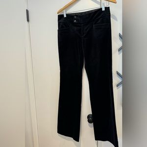 Black Velvet Pants
